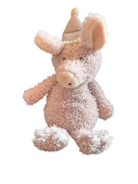 Demdaco Piggy Wigg Plush Stuffed Animal Pig